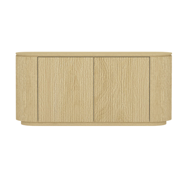 Olivia 2 Door Sideboard in Natural Oak