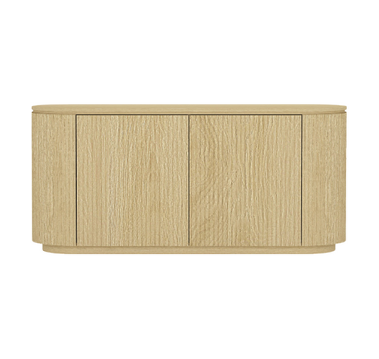 Olivia 2 Door Sideboard in Natural Oak