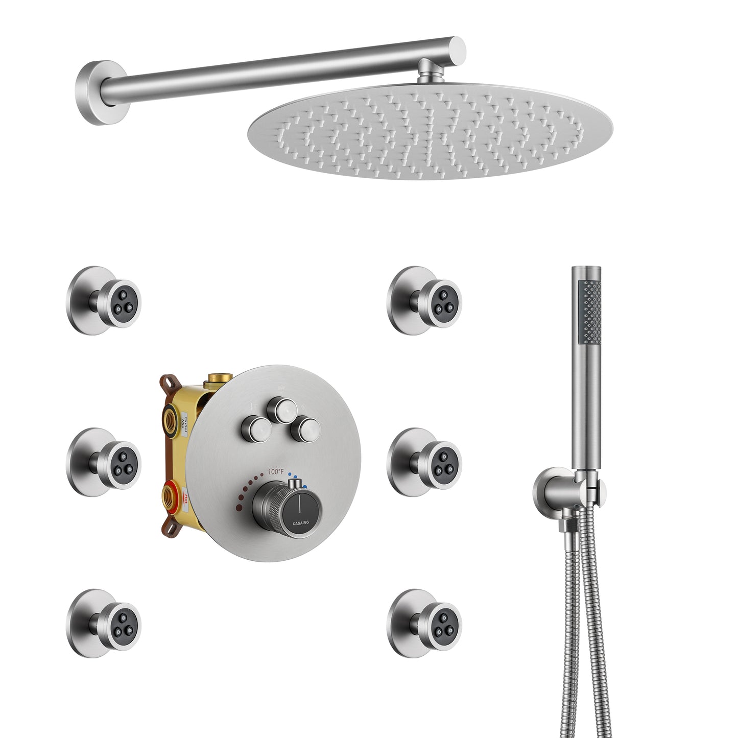 CASAINC Luxury Shower System Faucet