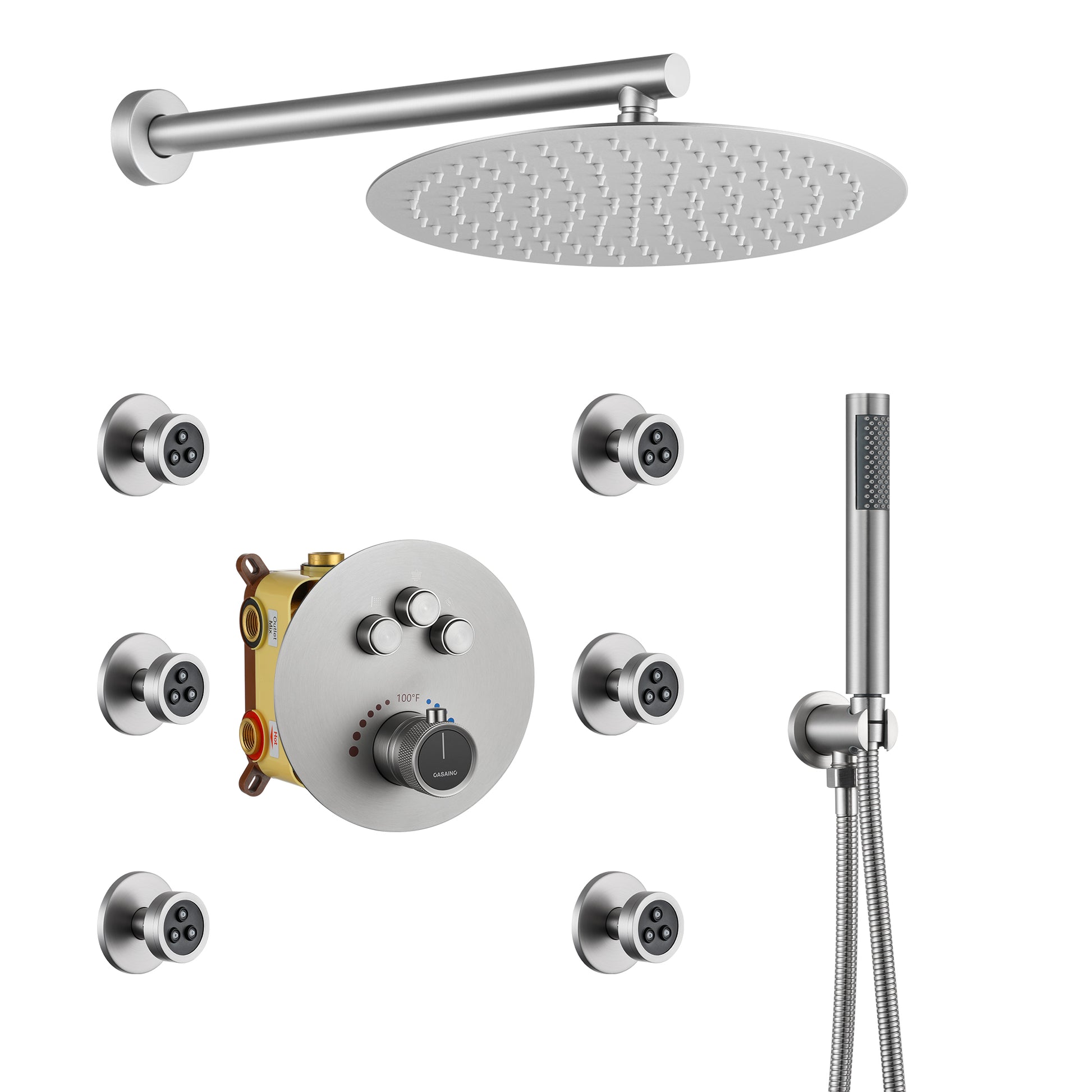 CASAINC Luxury Shower System Faucet