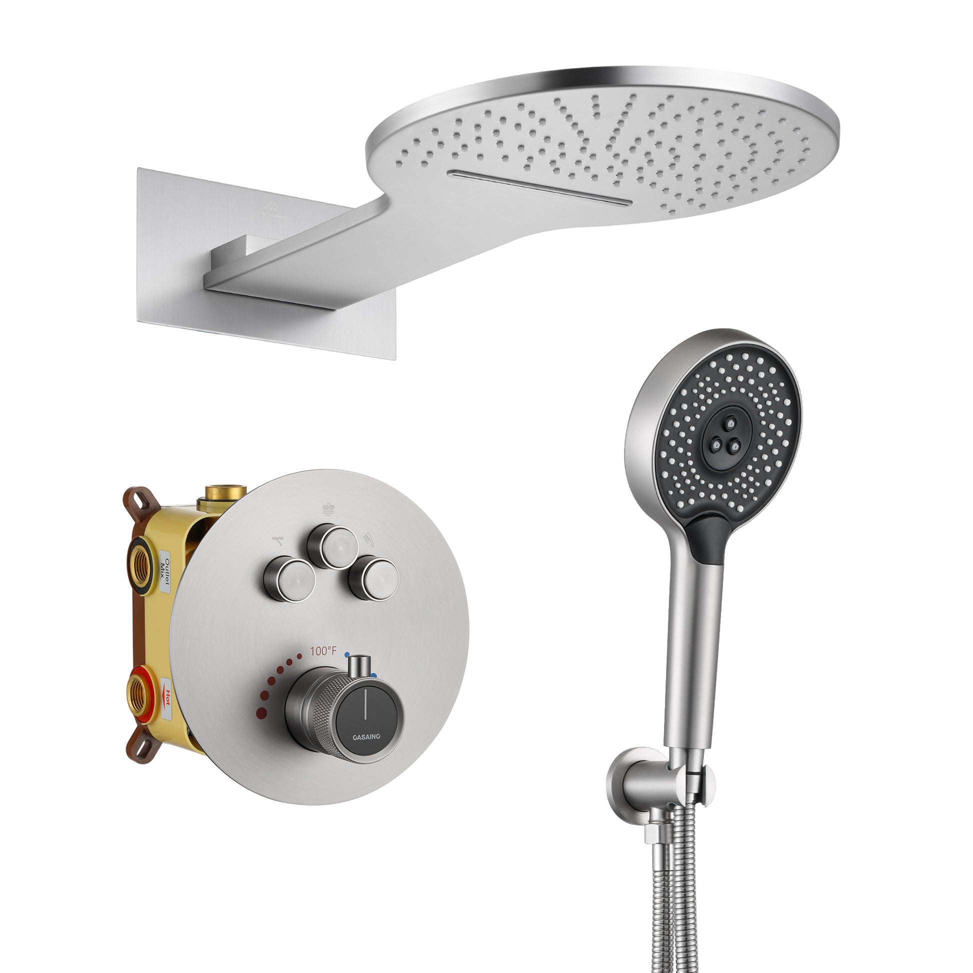 CASAINC Luxury Shower System Faucet